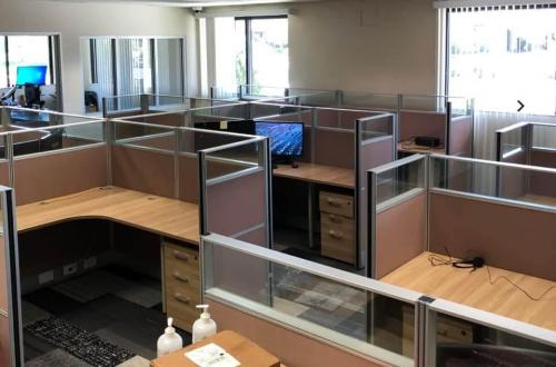 Office cubicles project in Nevada USA