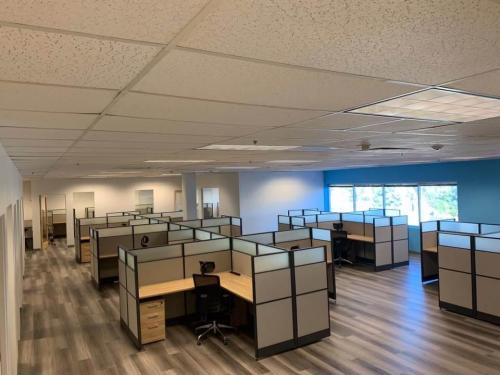 Office furniture project in California