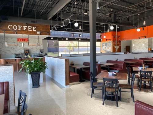 coffee counter and comfortable dining